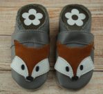 Krabbelschuhe Fuchs grau