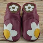 Krabbelschuhe Rharbarber Blume