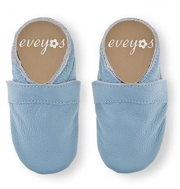 Krabbelschuhe hellblau