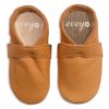 Krabbelschuhe cognac