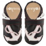 Krabbelschuh mit Anker Maritim