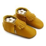 Krabbelschuhe ocker