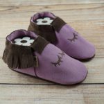 Krabbelschuhe Moccasins Wildleder