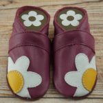 Krabbelschuhe Rharbarber Blume
