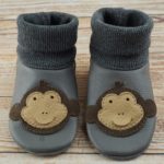 Krabbelschuhe Affe