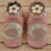 Eveyos Krabbelschuhe, Lederpuschen, Sneaker, Babyschuhe, Lederstrumpf, Moccasins, Mokassin Krabbelschuhe Vogel