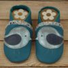 Krabbelschuhe Vogel Türkis