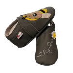 baby krabbelschuhe mit biene cute