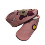 Krabbelschuhe Schmetterling mit Namen für Mädchen