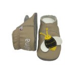 Krabbelschuhe Biene mit Namen personalisiert