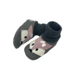 Krabbelschuhe FUchs mit Namen Mädchen