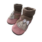 Krabbelschuhe Geschenk zur Geburt personalisiert