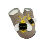 Krabbelschuhe Biene Krabbelgruppe Lederpuschen