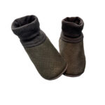 Sommerkrabbelschuhe aus Leder mit Namen